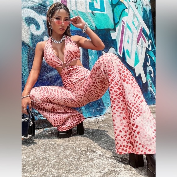 SHEIN Pants - Pink jumpsuit